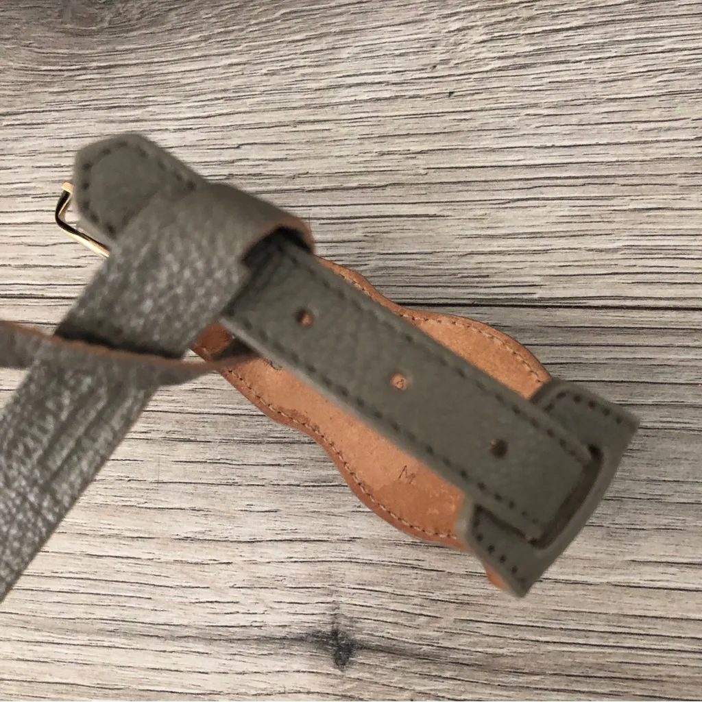 Balenciaga Ligne Classic Me Gris Taupe Grey with Gold Bracelet City Leather - Image 7