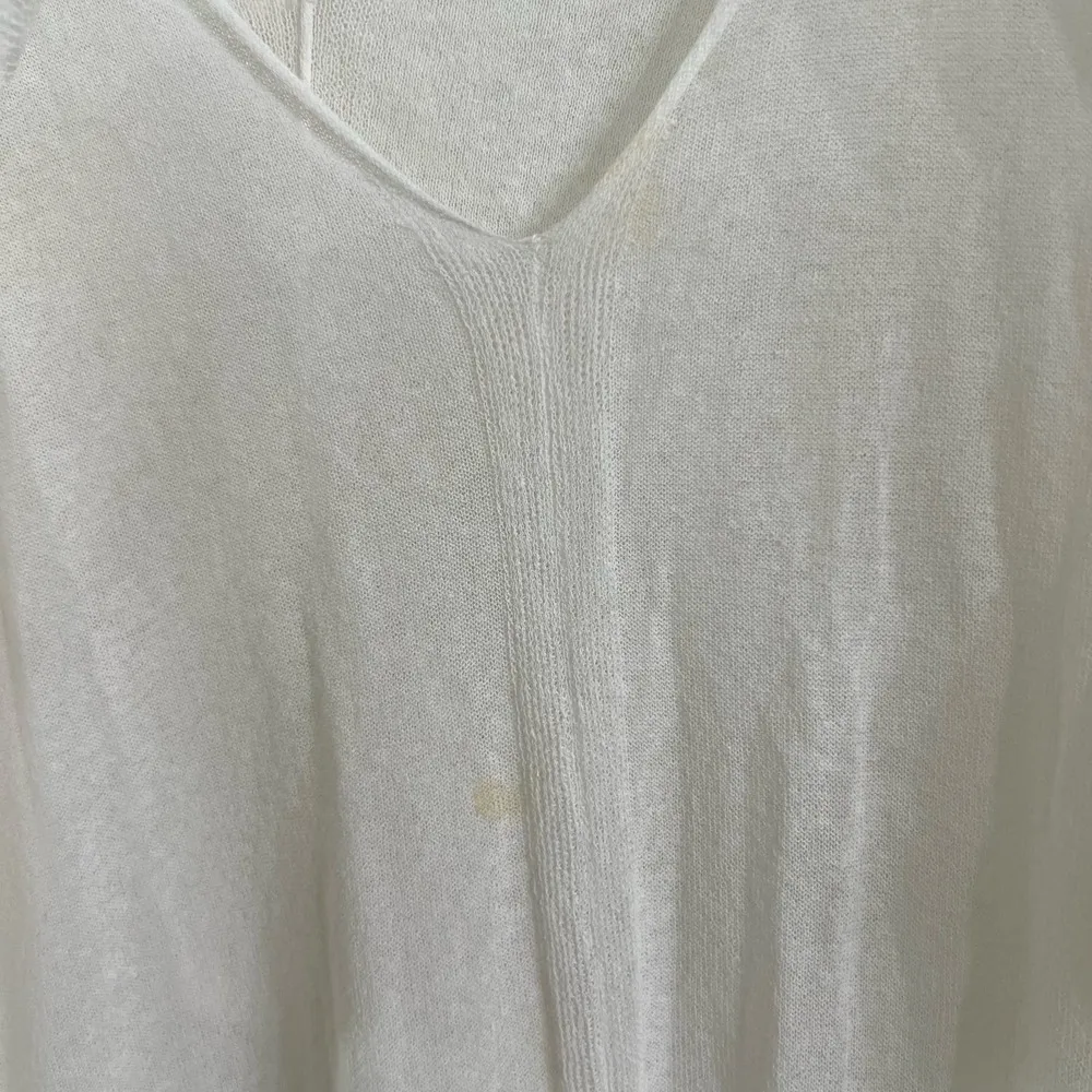 Rag & Bone Noreen Ivory White Sugar Woven Knit Layered Tank Dress Size Large - Image 5