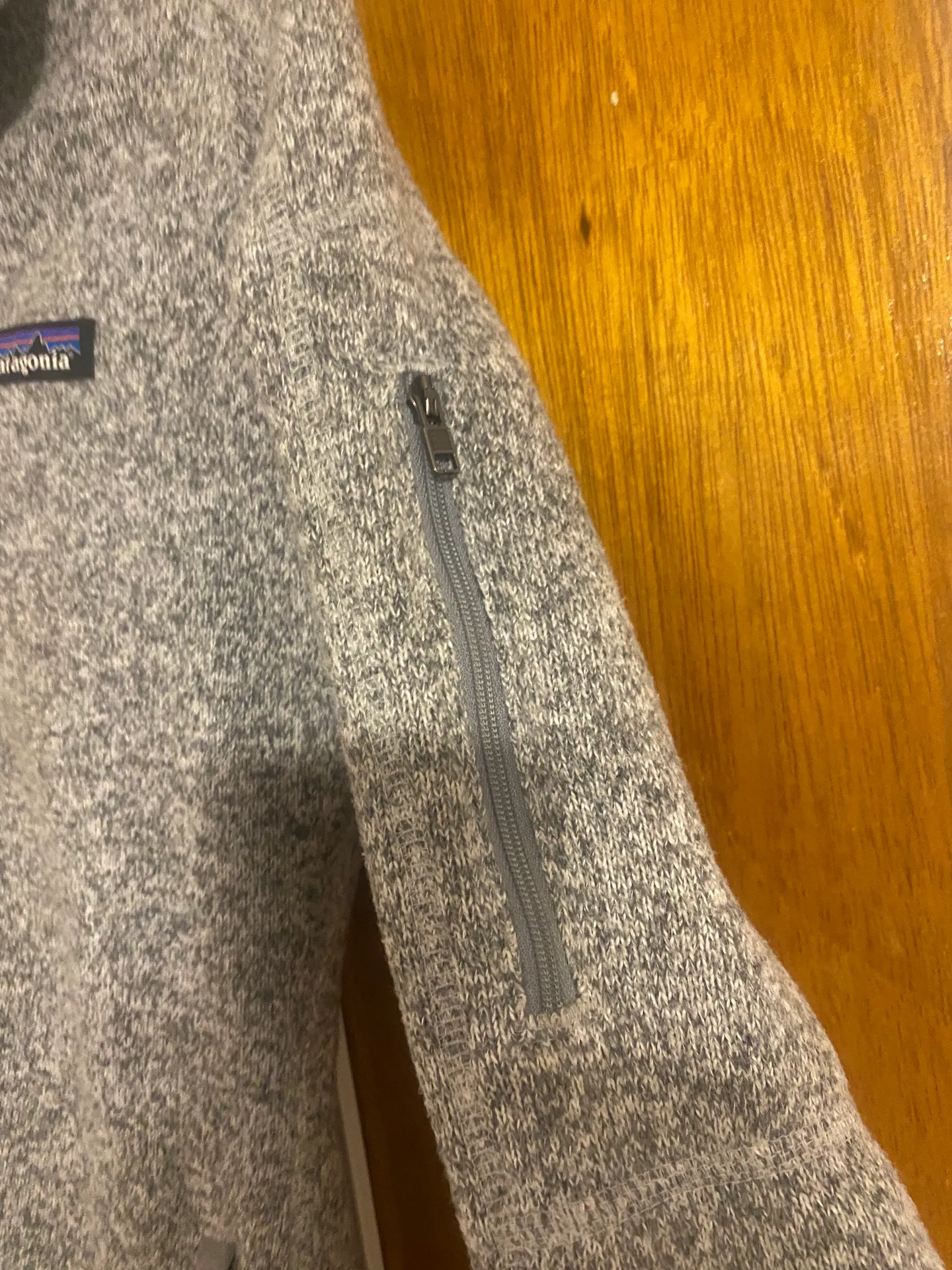 Patagonia Gray Full Zip Jacket - Image 6