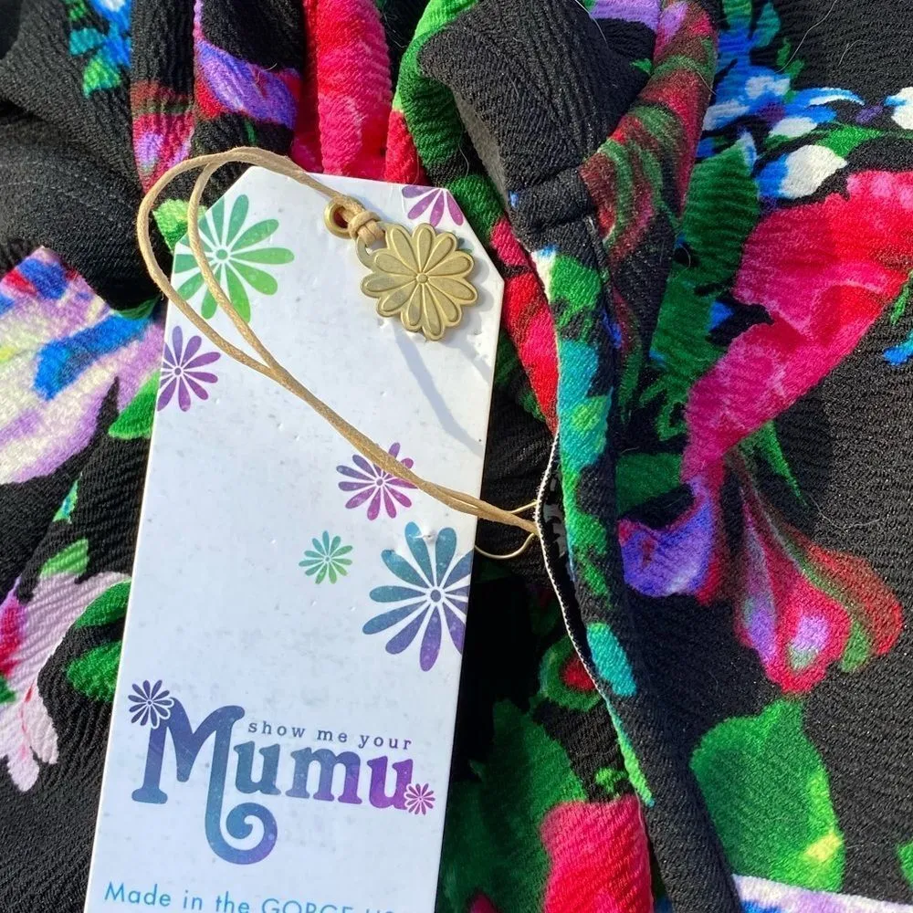 Show Me Your MuMu Delilah‎ Floral Dress NWT - Image 8