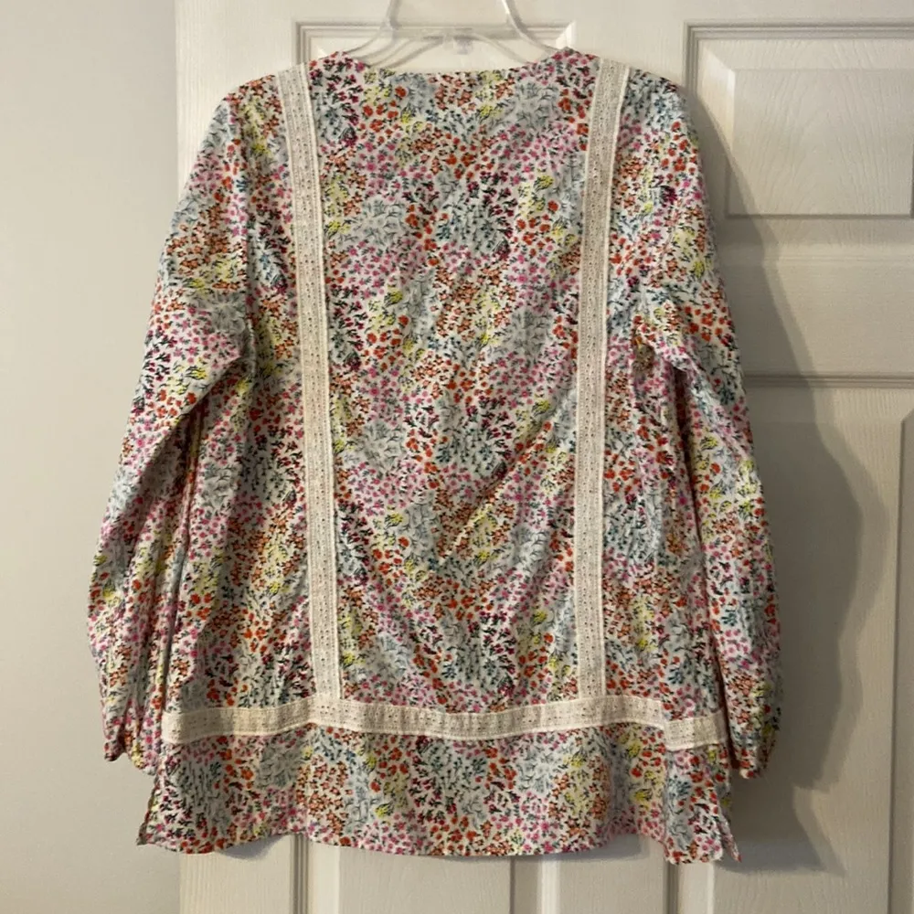 Land End Shirt with long sleeves size M - Image 7