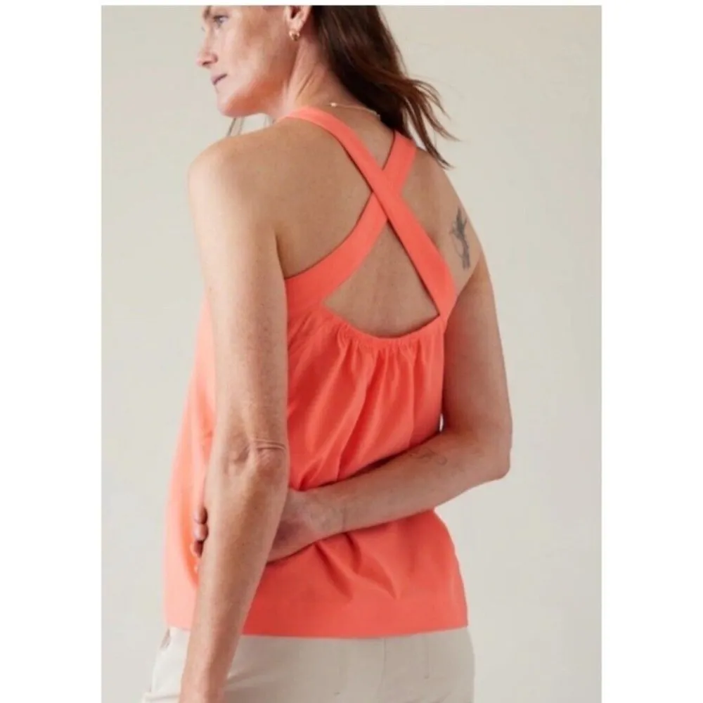 New Athleta M Arrival Tank Sunset Glow Medium - Image 2