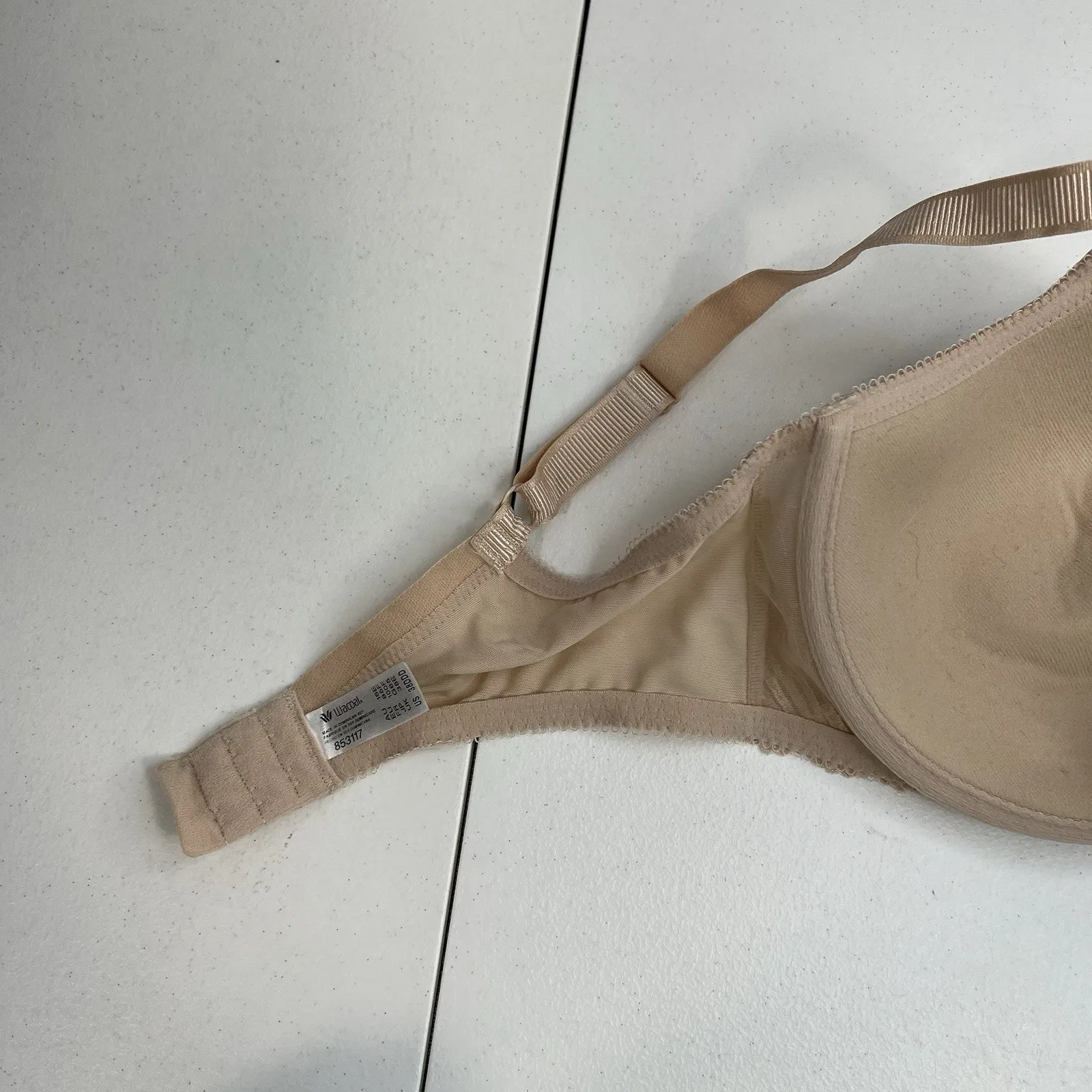 Wacoal 38DDD Bra 853117 La Femme Contour T-Shirt Underwire Beige Smooth Contour - Image 10