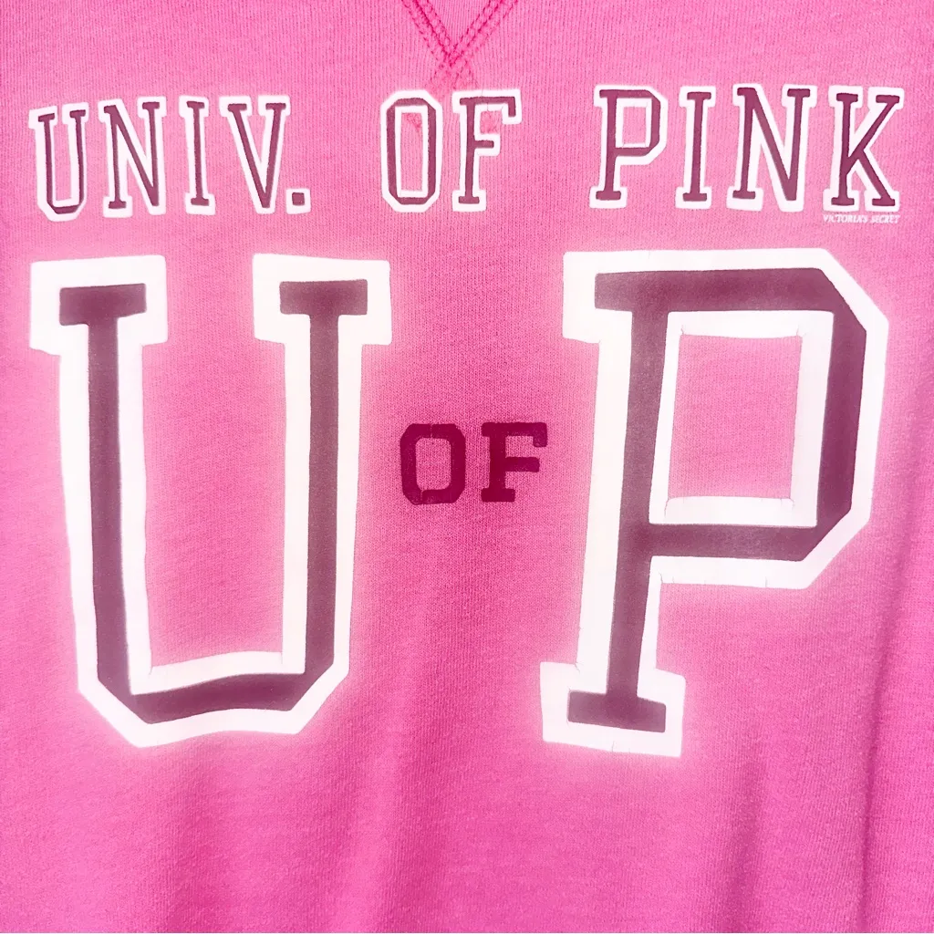 Y2K Vintage VS PINK University Pink Sweater! - Image 2