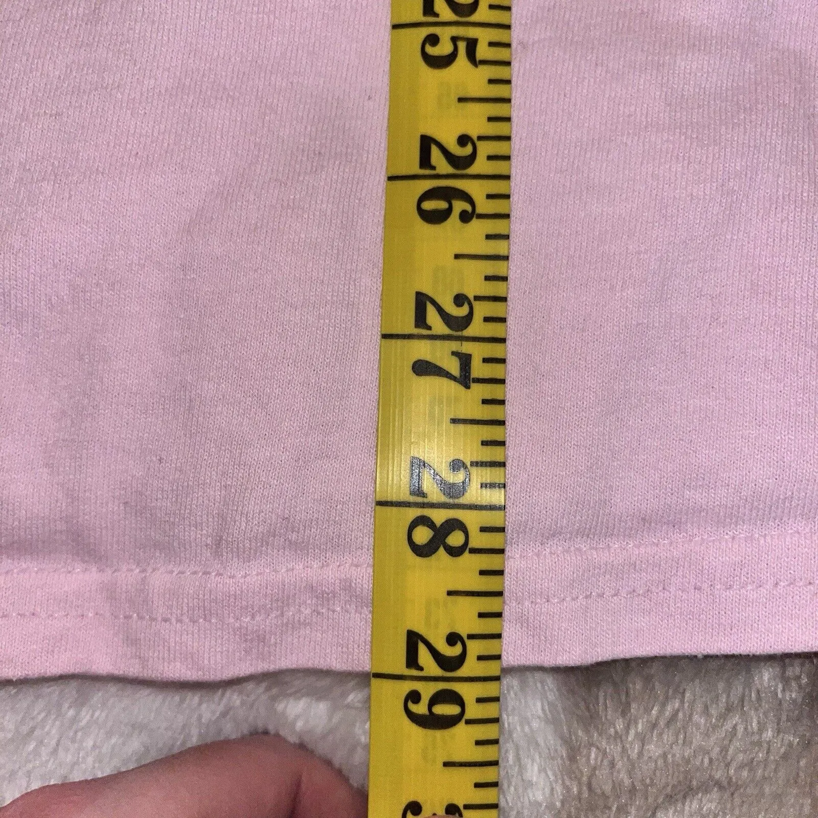 Olivia Rodrigo Women's Sour Grid Relaxed Boyfriend Fit Tee T-Shirt in Pink Sz XL - Image 3