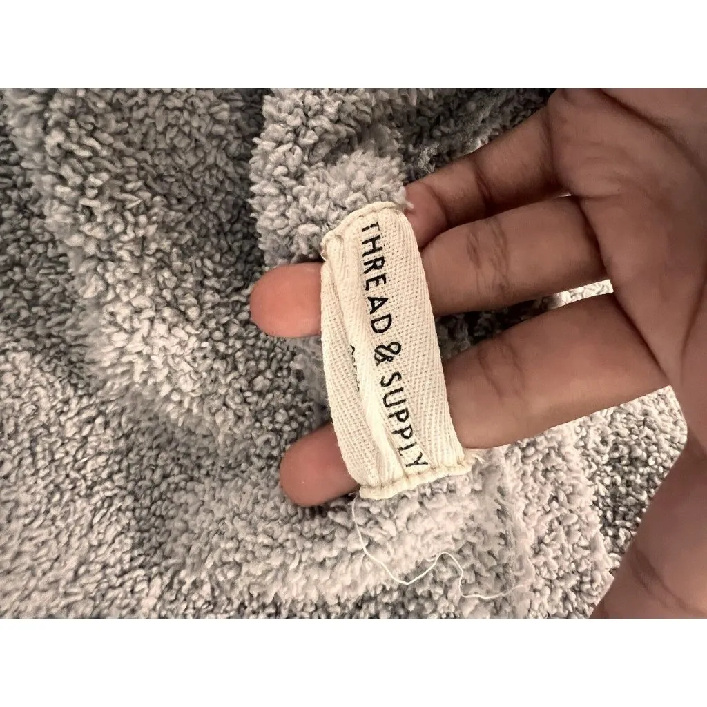 Thread & Supply Women Gray Cardigan Size OS Preppy Classic Cottagecore Modern‎ - Image 8