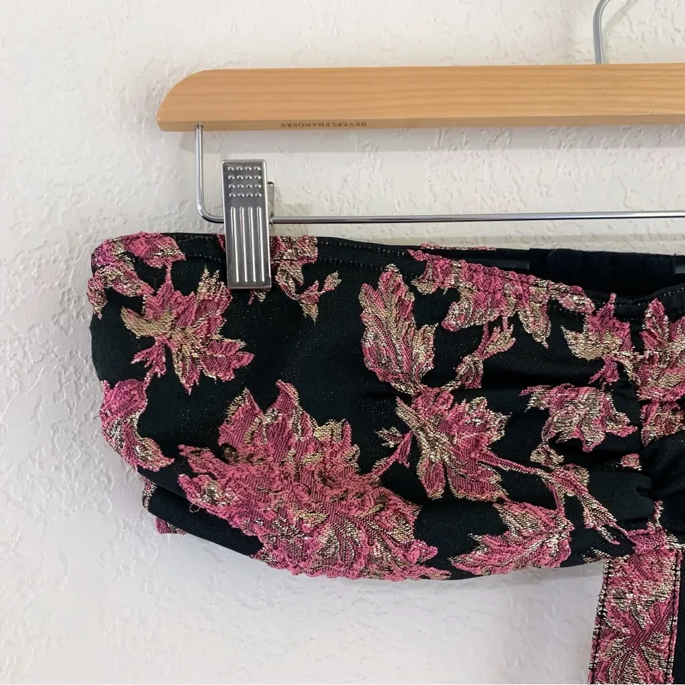 NWT Luella Metallic Crop Top - Image 5