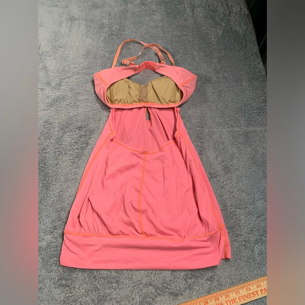 Lululemon pink tank top with built in bra 6 - Image 4