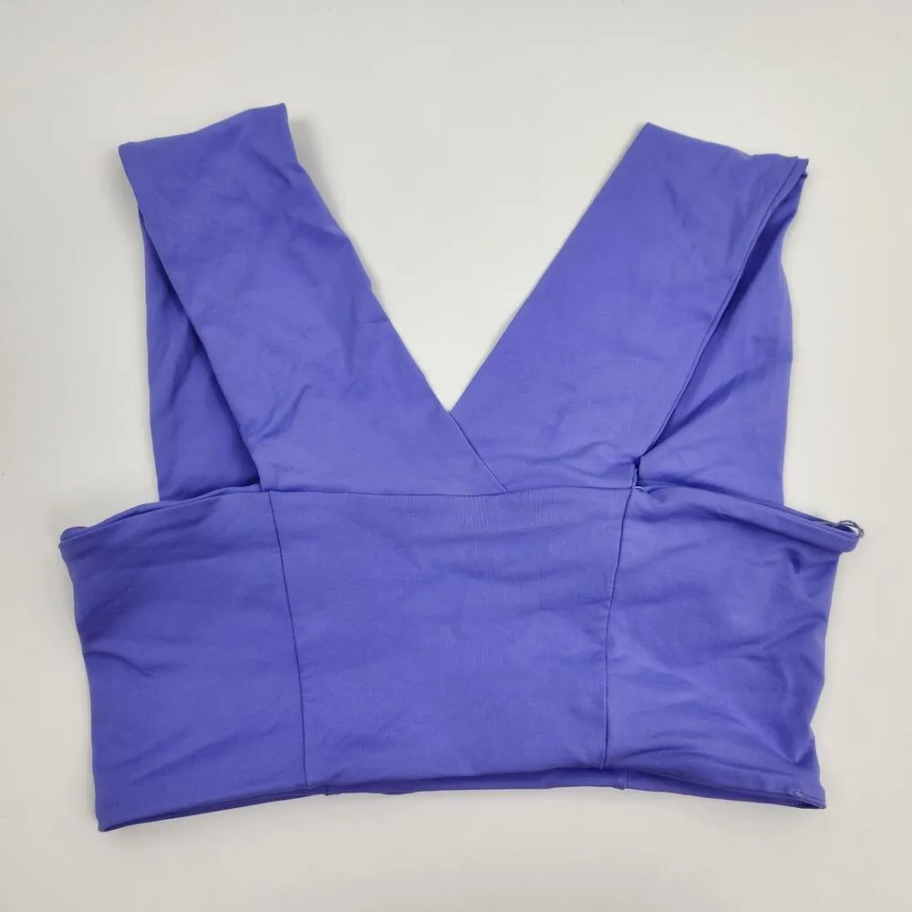 L*Space Parker Convertible Bikini Top in Amethyst Purple Size XS NWT - Image 3