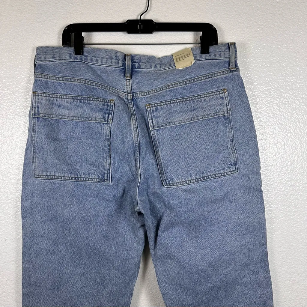 Agolde Light Blue Denim Cargo Pants - Image 5