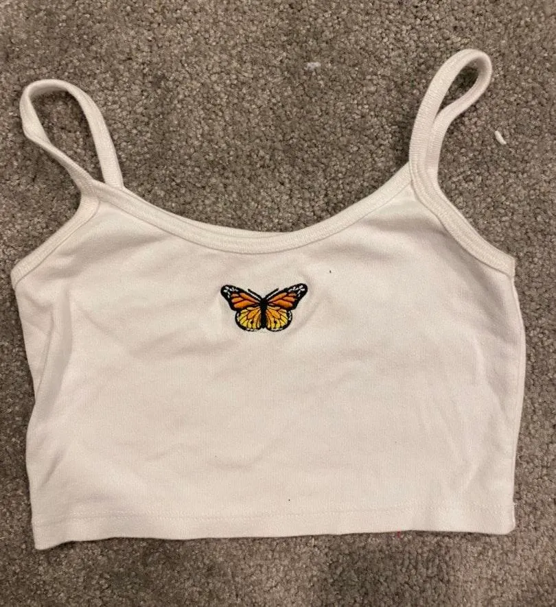 Brandy Melville Cropped Tank Top - Image 2