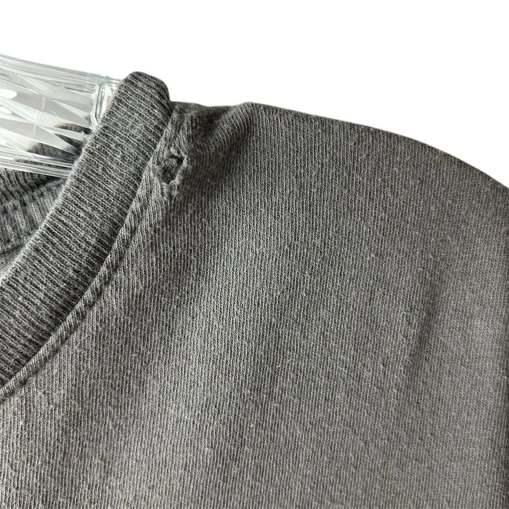 2Pac Women XL Gray Graphic Tee Short Sleeve Hip - Image 6