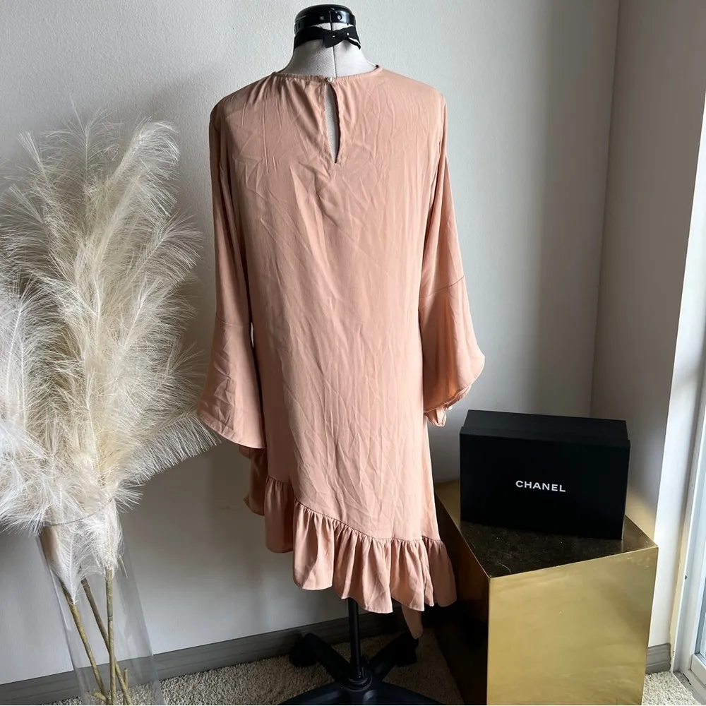NWT Walter Baker Nude Asymmetrical Dress - Image 9