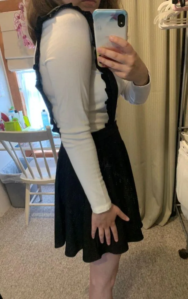 Dress Skirt With Suspenders - Image 3