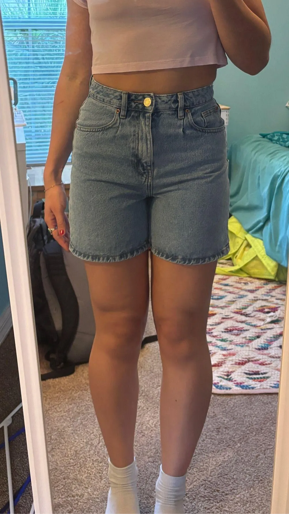 Dad Denim Jean Shorts - Image 6