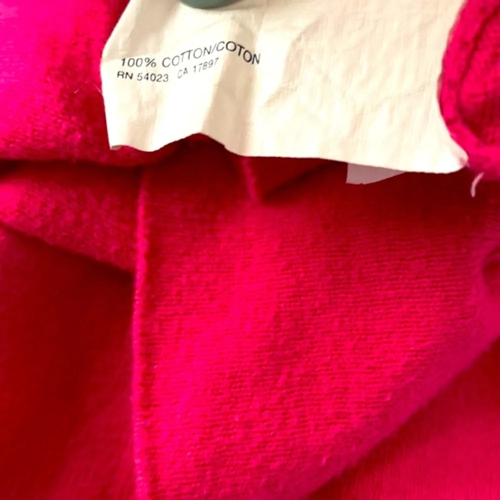 Gap|| Pink 3/4 sleeve cardigan sweater with button accent on sleeves - Image 8