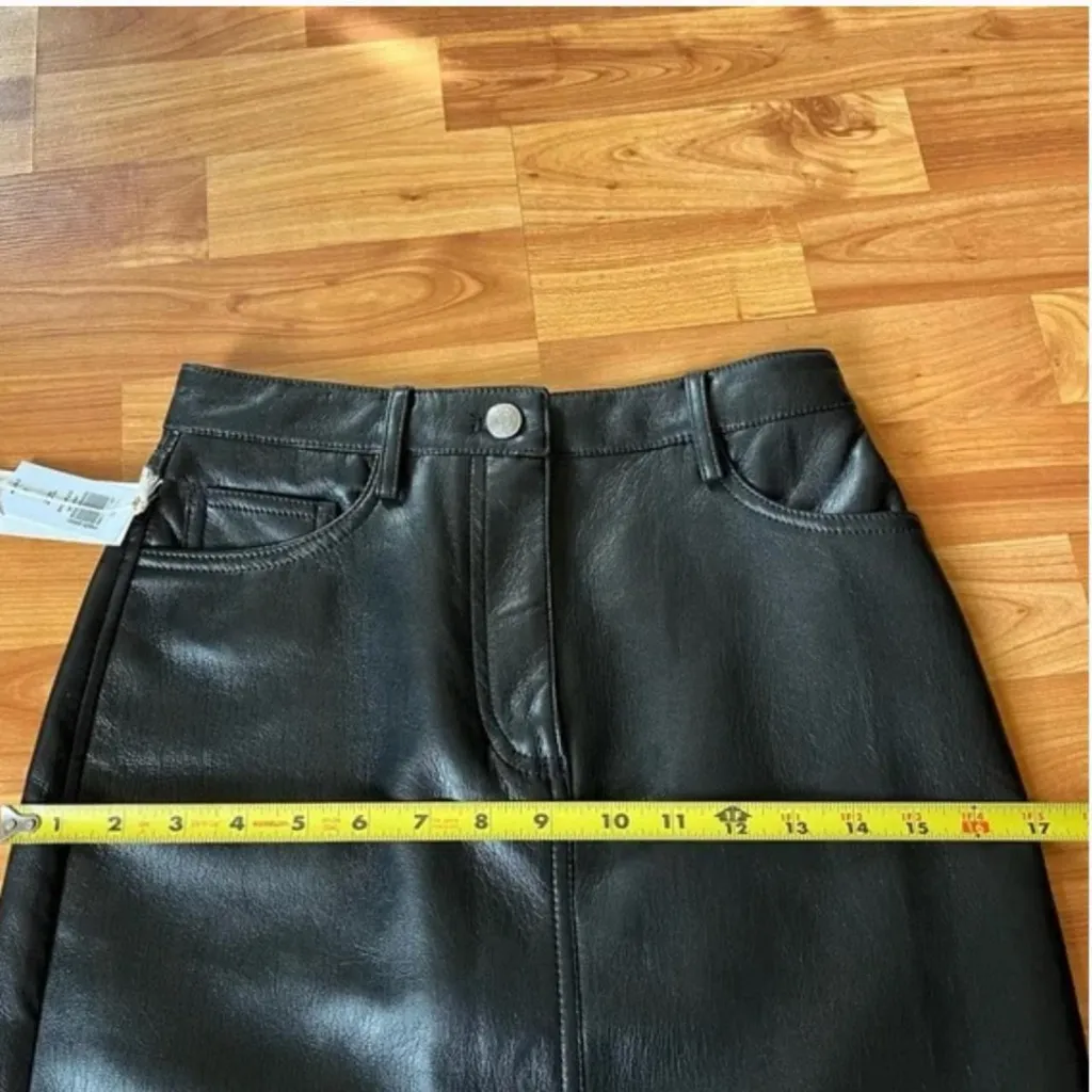 Aritzia leather skirt - Image 7
