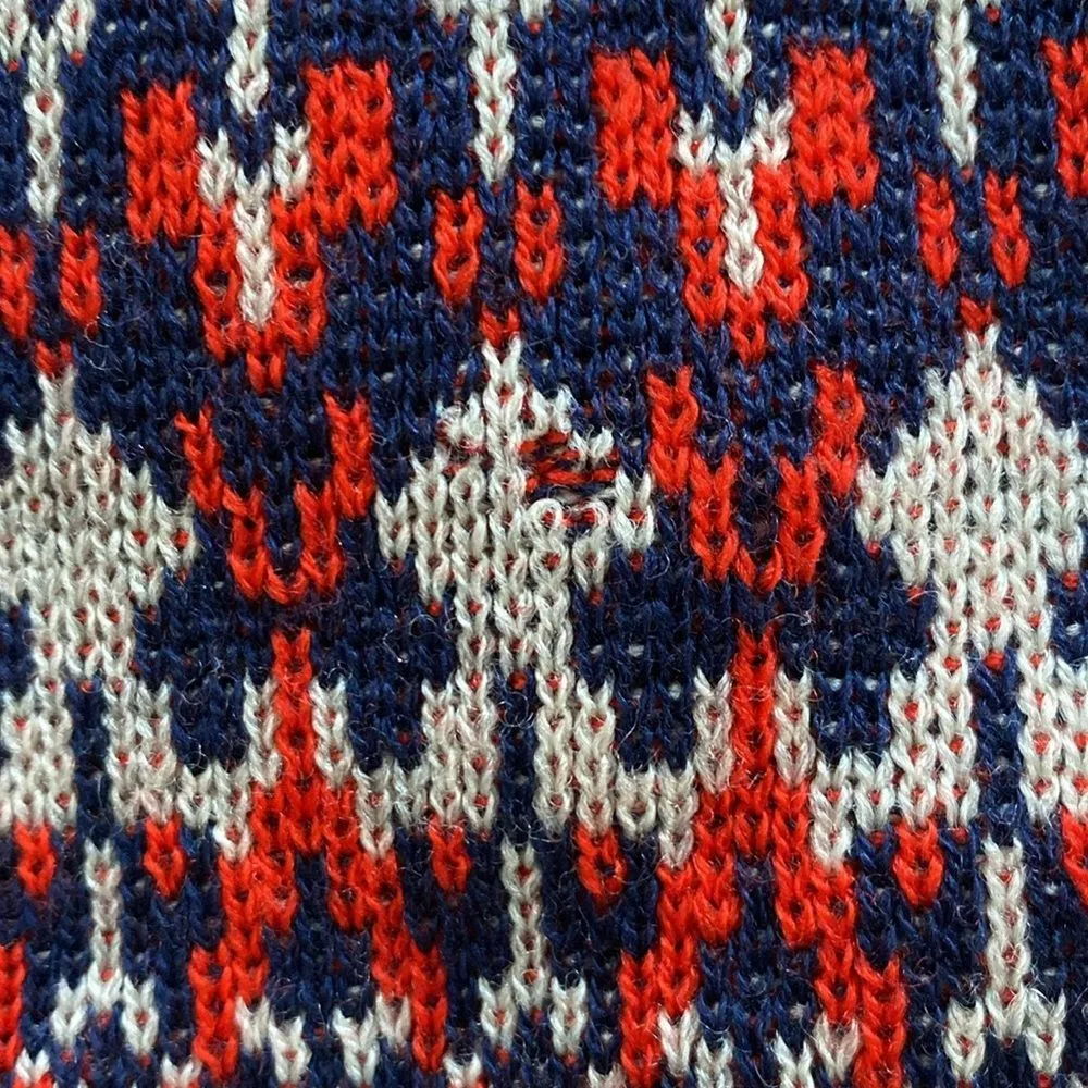 Vintage jaeger lambswool sweater. Size M Blue Size M - Image 5