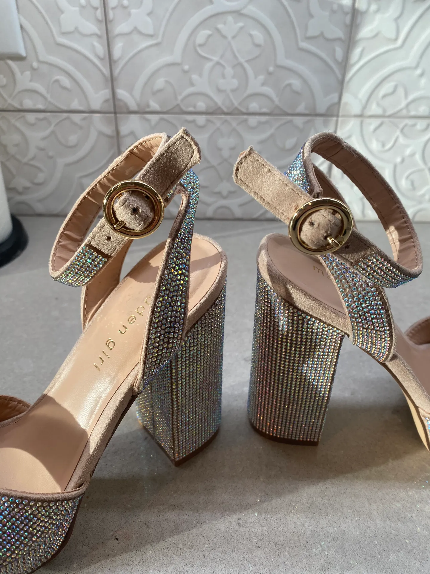 Rhinestone Wedge - Image 6