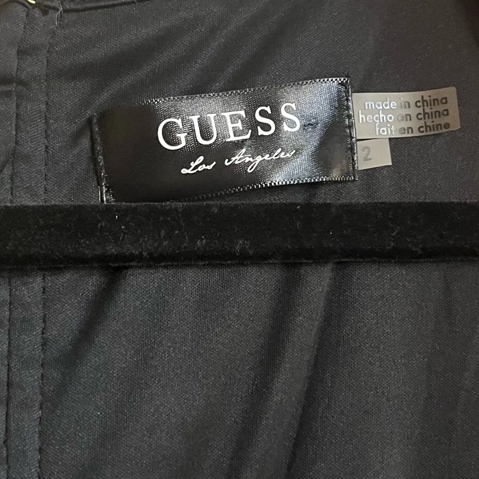 Guess‎ Black Textured Dress Size 2 - Image 6