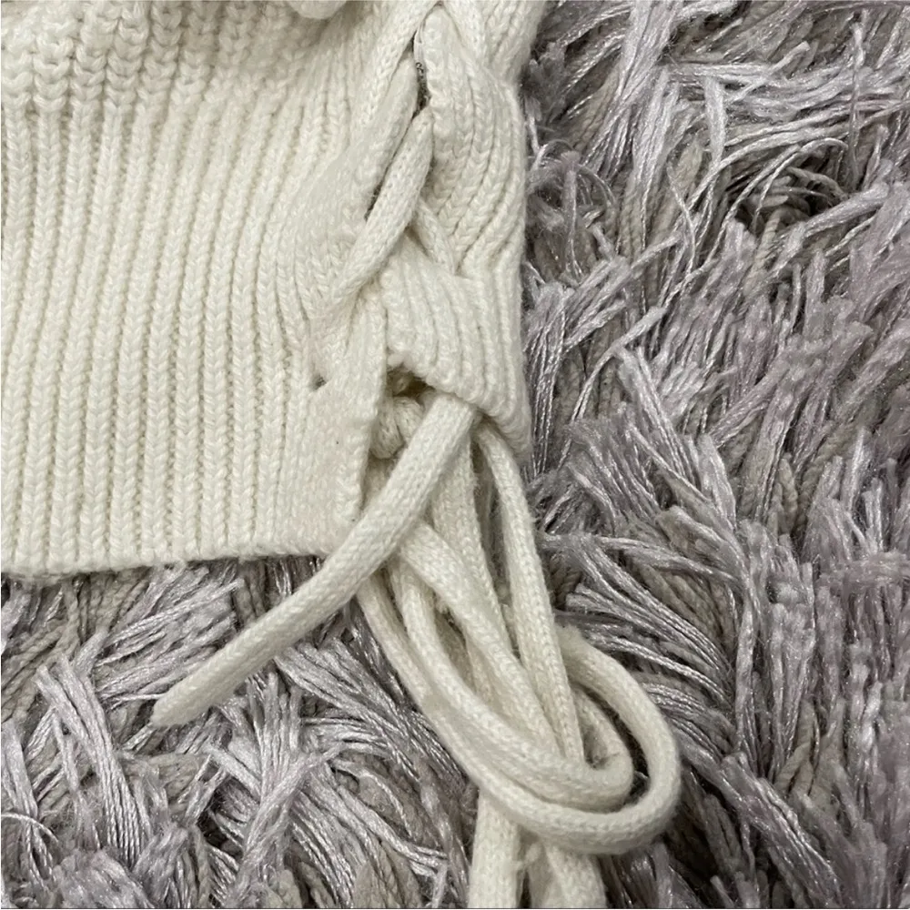 Joie Adanya Scallop Knit Sweater in Porcelain - Image 3