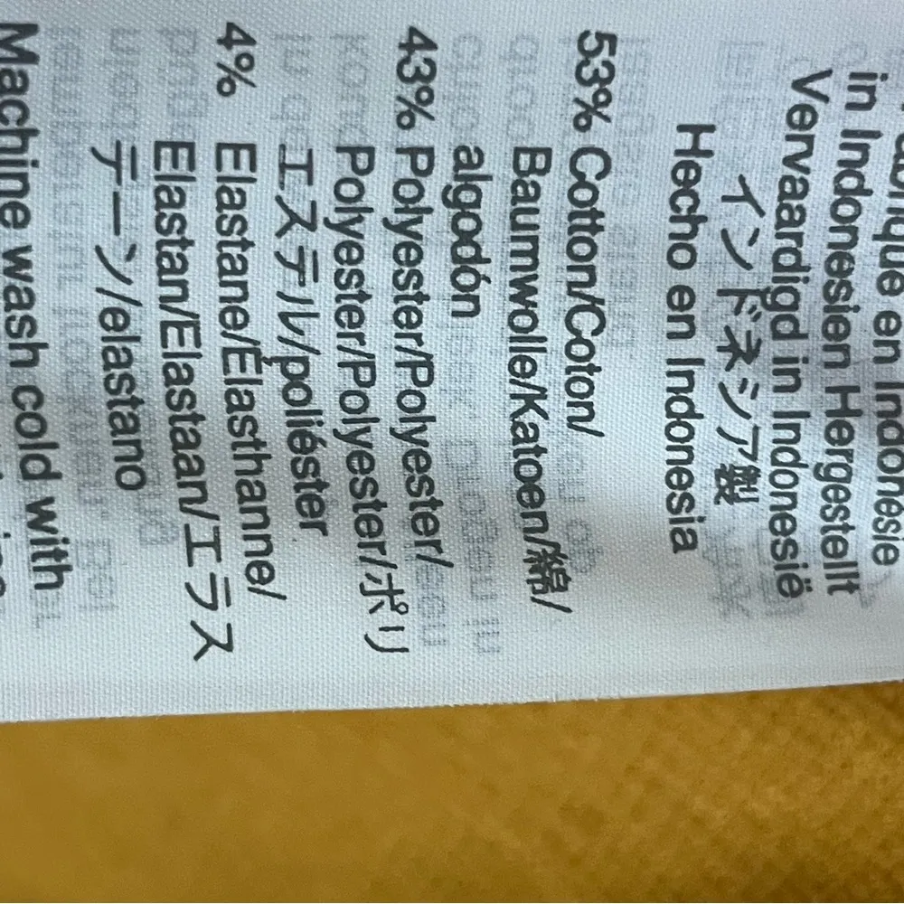 Madewell Top Wrap Tie Tank Top Cropped Sleeveless Vest Textured Mustard Yellow - Image 13