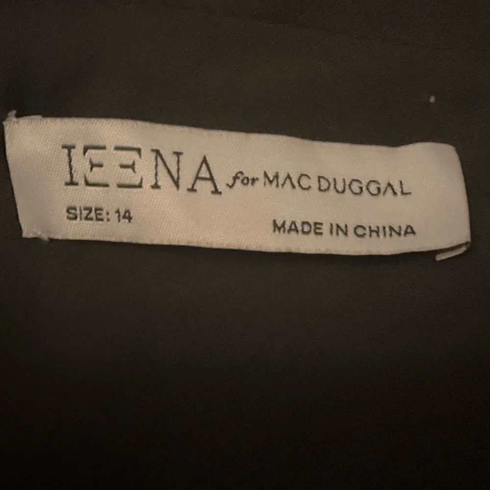 Mac Duggal 26537 Womens Draped One Shoulder Grecian Metallic Gown Dress - Image 16