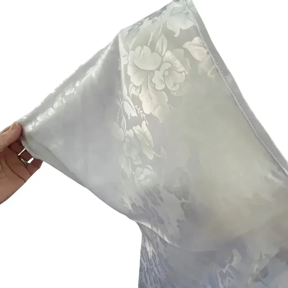 Secret Treasures‎ Women Small Nightgown Pale Lilac Floral Damask Classic Whimsy - Image 8