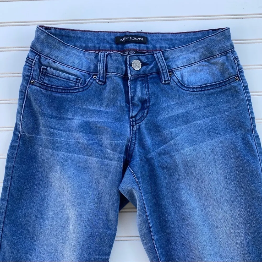 Foreign Exchange  skinny Jeggings Size 9 - Image 4