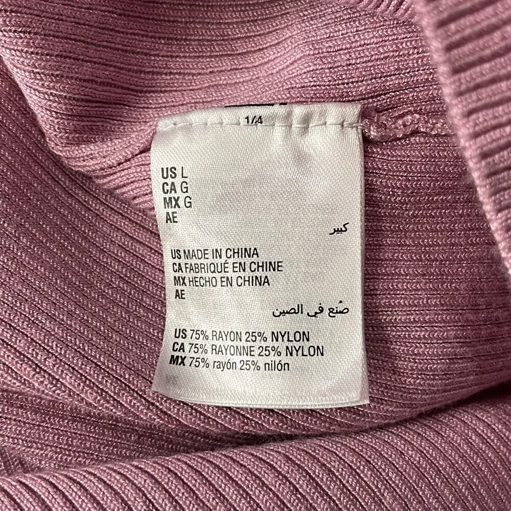 INC International Concept Large Sweater Long Sleeve Keyhole Cut - Image 6