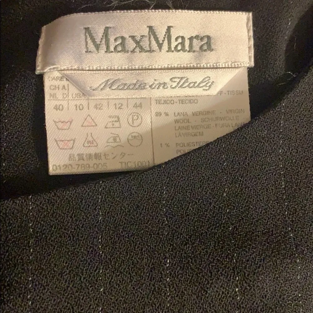 Max Mara pinstripe wool sheath dress - Image 3