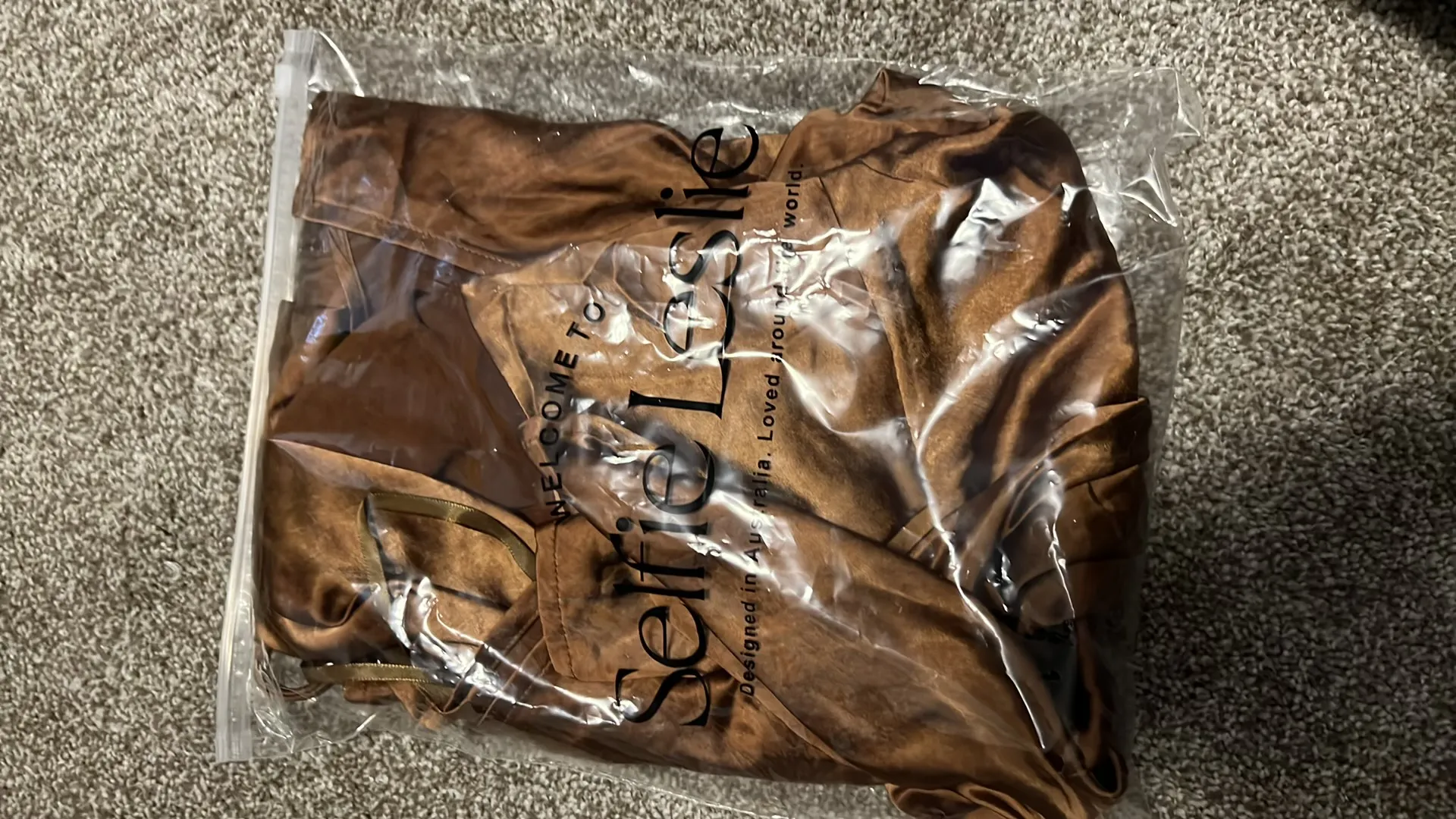 Well Versed Pleated Bust Front Split Dress Chocolate  - Image 6