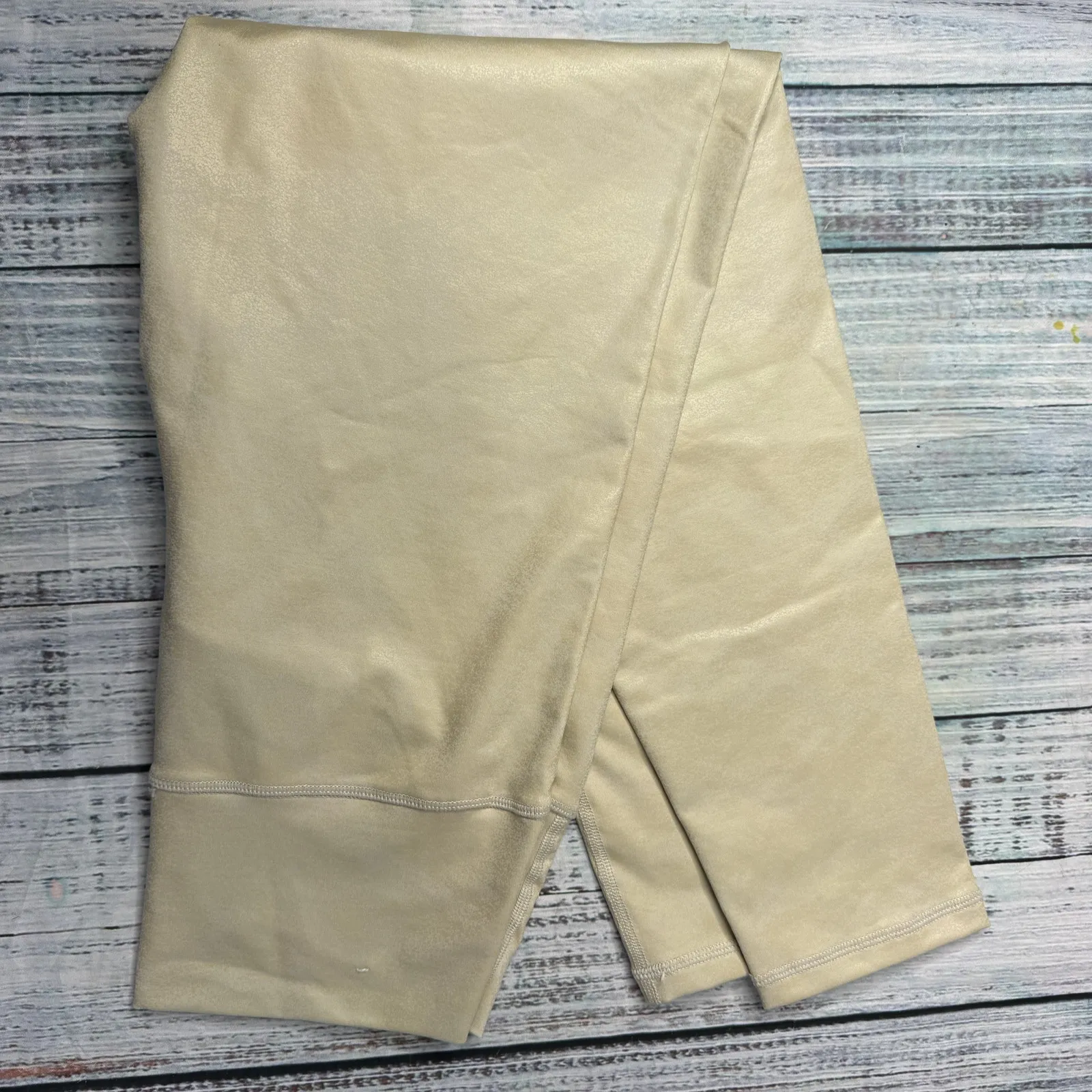 Aerie Hugger Crackle Crossover Leggings LG - Image 4