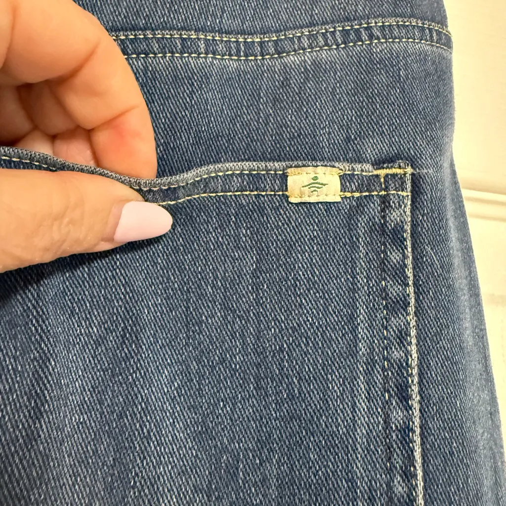 Halara Classic Blue Denim Skirt Size Medium - Image 6