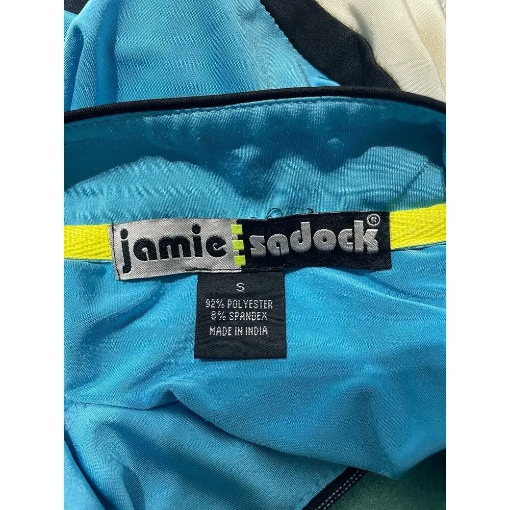 Jamie Sadock Size Small Golf Shirt 1/4 Zip Short Sleeve Polo Top - Image 5