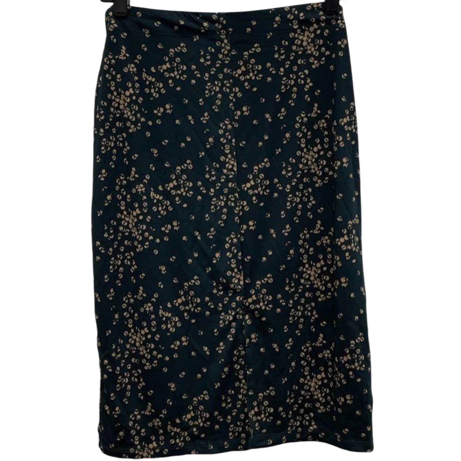 Halogen Green Split Dot Tie Front Midi Skirt Size Small NWT‎ Nordstrom - Image 2