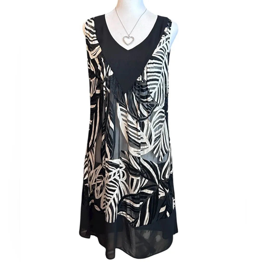 Redhead New Zealand Designer Velvet Tunic Top Swim cover Sz 10 Made in NZ - Image 7