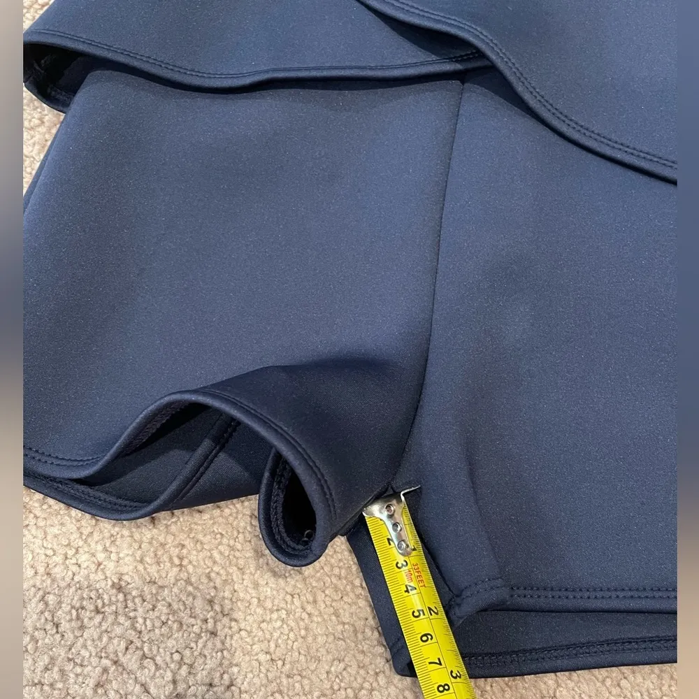 CHARLOTTE RUSSE Junior Navy Blue Tube Playsuit Jumpshort - Image 10