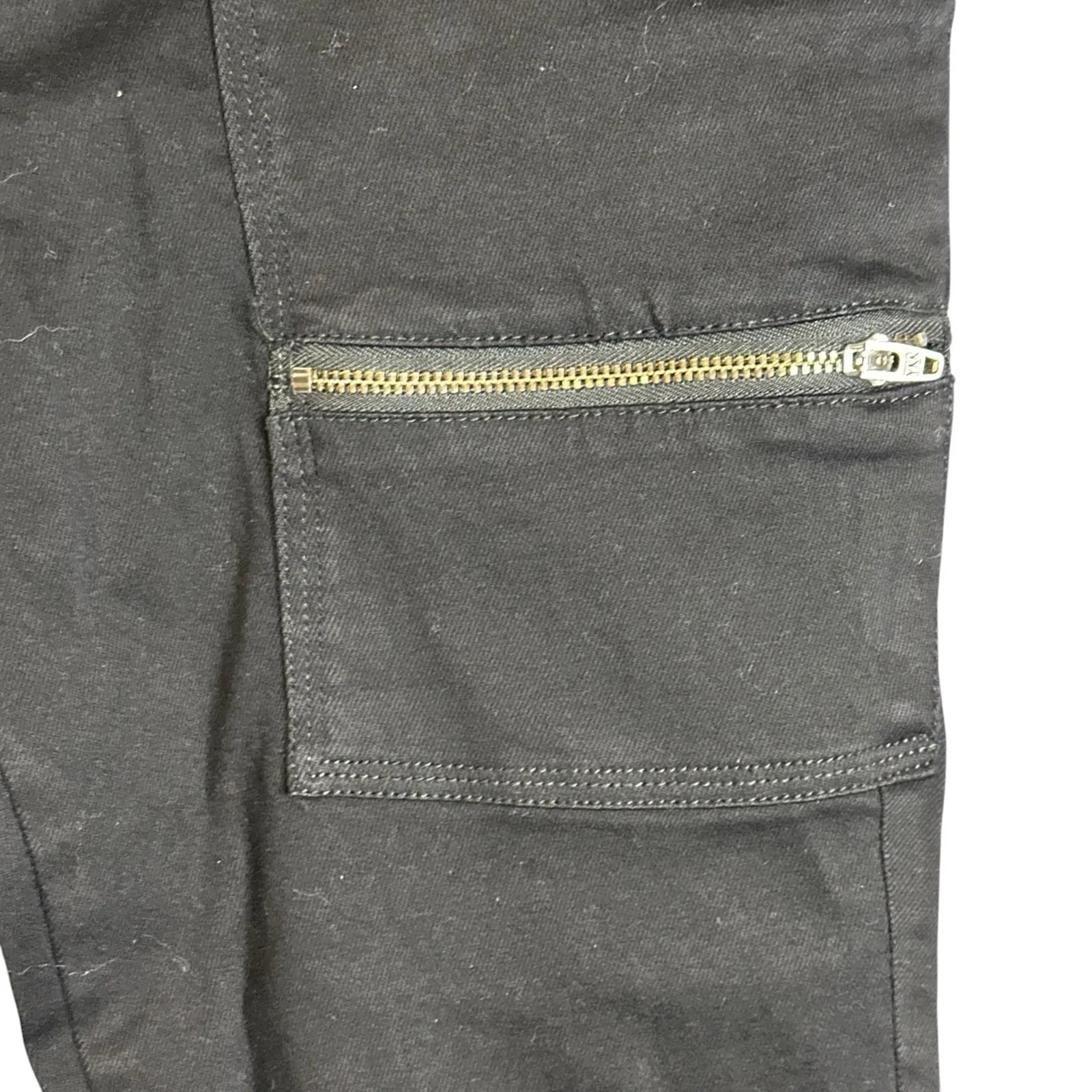 Joie Contemporary Moto Ankle Zip Skinny Jeans 4/27 Black JEI669CO $228 MSRP Punk - Image 7