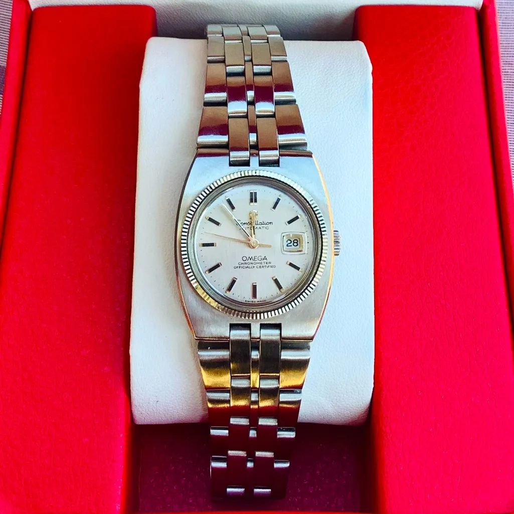 OMEGA CONSTELLATION CHRONOMETER watch 🔥🔥🔥 Silver - Image 8