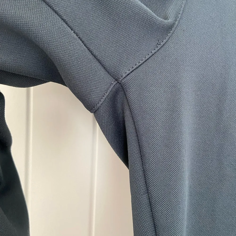 Adidas adult dark gray stripe athletic‎ jogger sweatpants zipper pockets small - Image 3