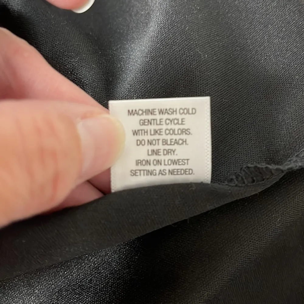 Disney Beauty And The Beast Black Red Rose Floral Sleeveless Maxi Dress Size S - Image 13