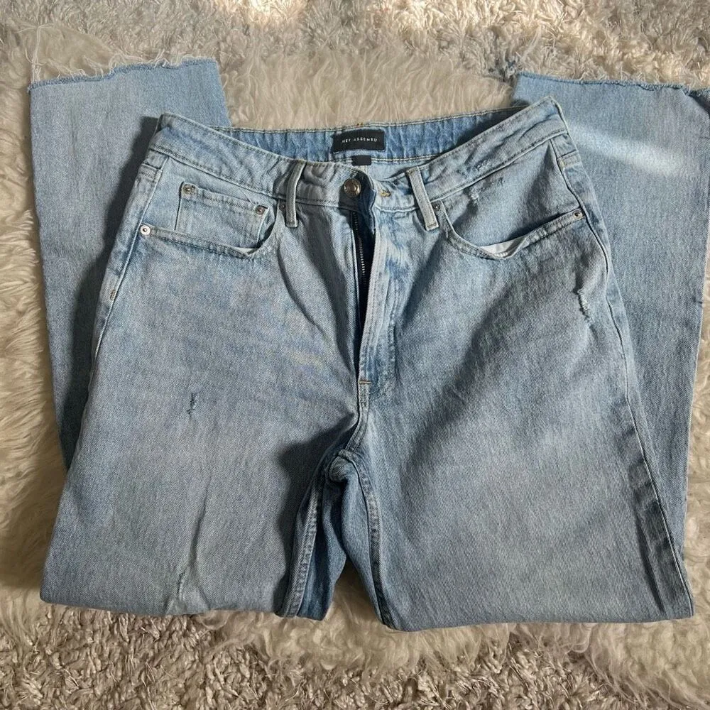 Free Assembly blue jeans 12 Blue - Image 7