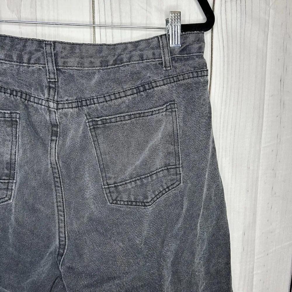 Falmer Heritage Wide Leg Black Jeans Women’s Size L (34 x 30) Charcoal Wash Size L - Image 10