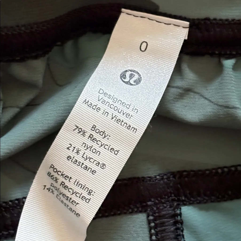 New Lululemon Adapted State High-Rise Crop Jogger Camo Tidewater Teal Multi Sz 0 - Image 14