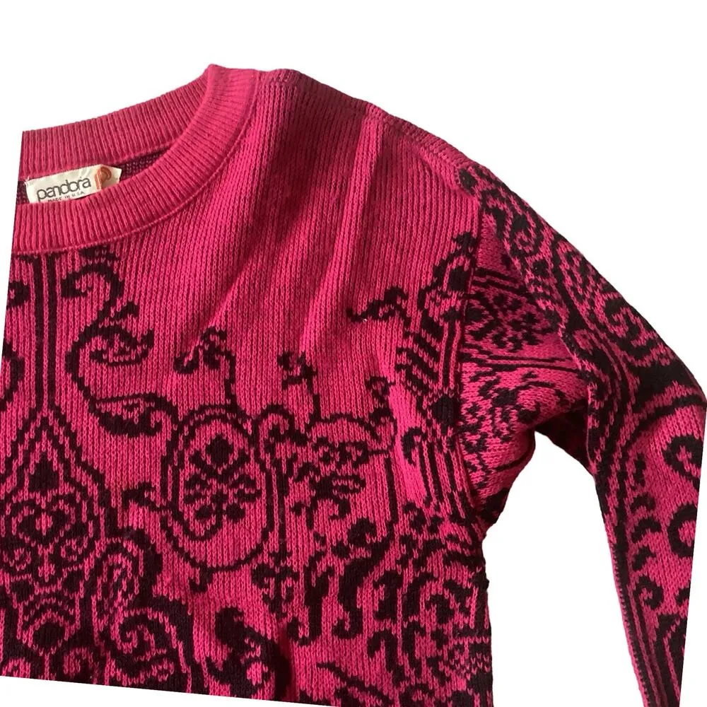 Vintage Pandora Knit Sweater - Image 4