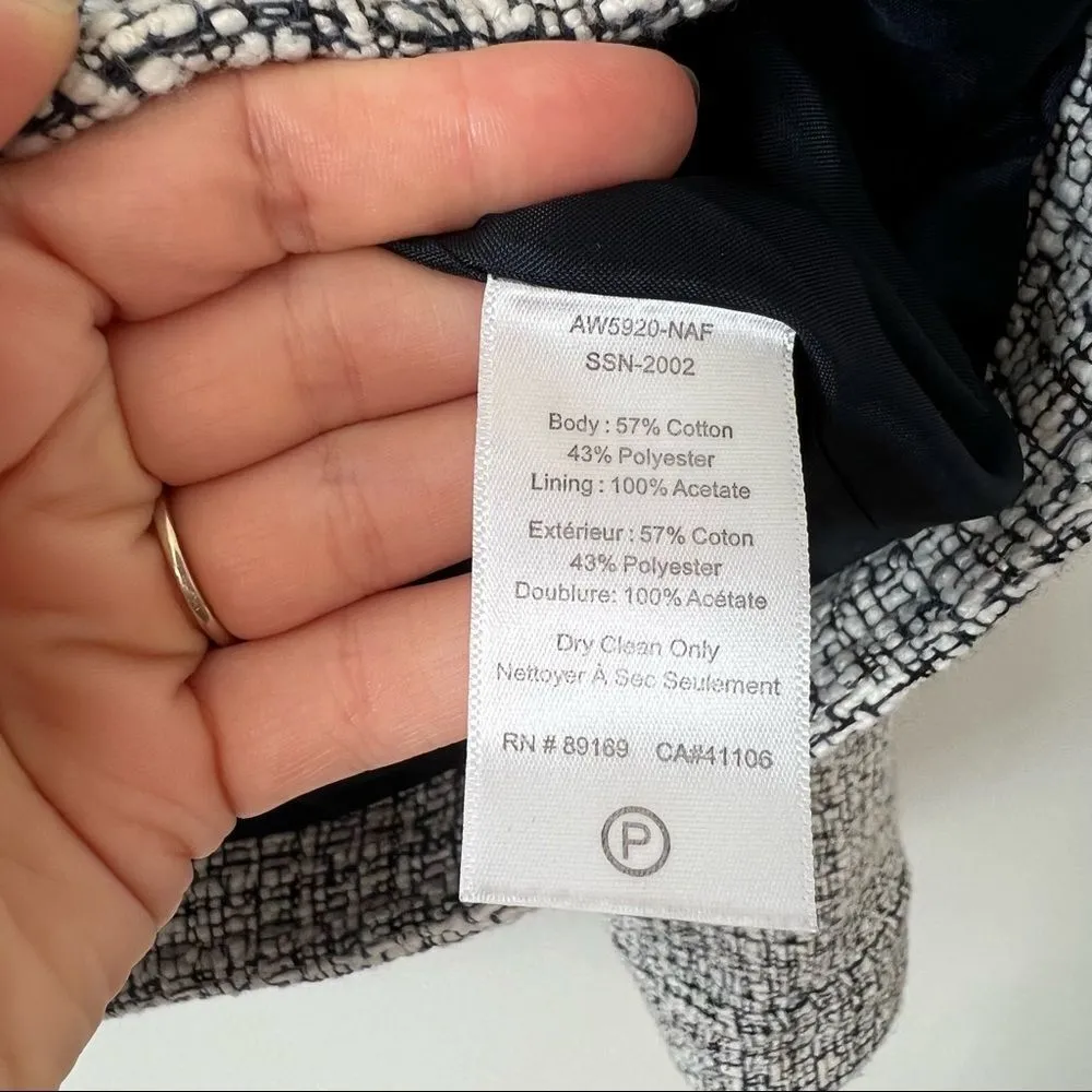 ATM Anthony Thomas‎ melillo tweed cropped shacket Size XL - Image 11