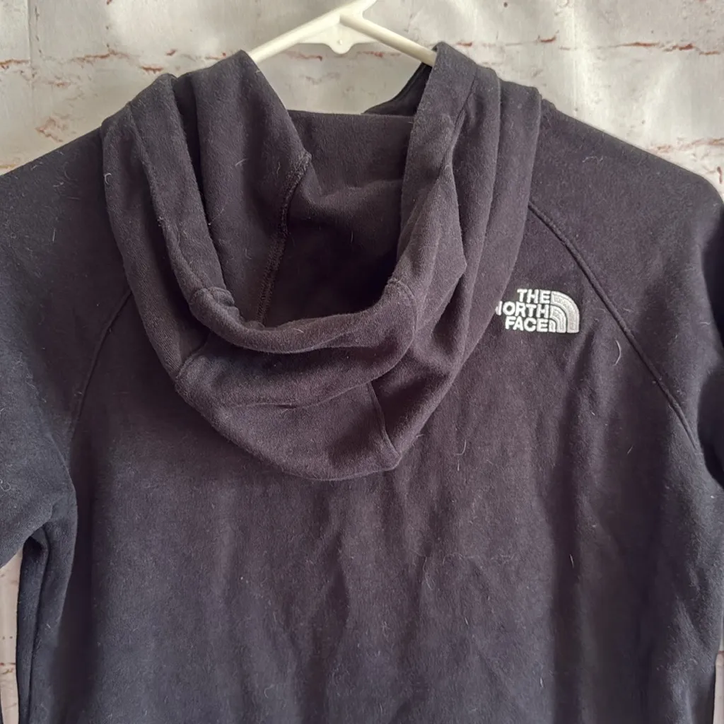 The North Face Black Full-Zip Hoodie Eco Ridge Full Zip Hoody Jacket women small - Image 5