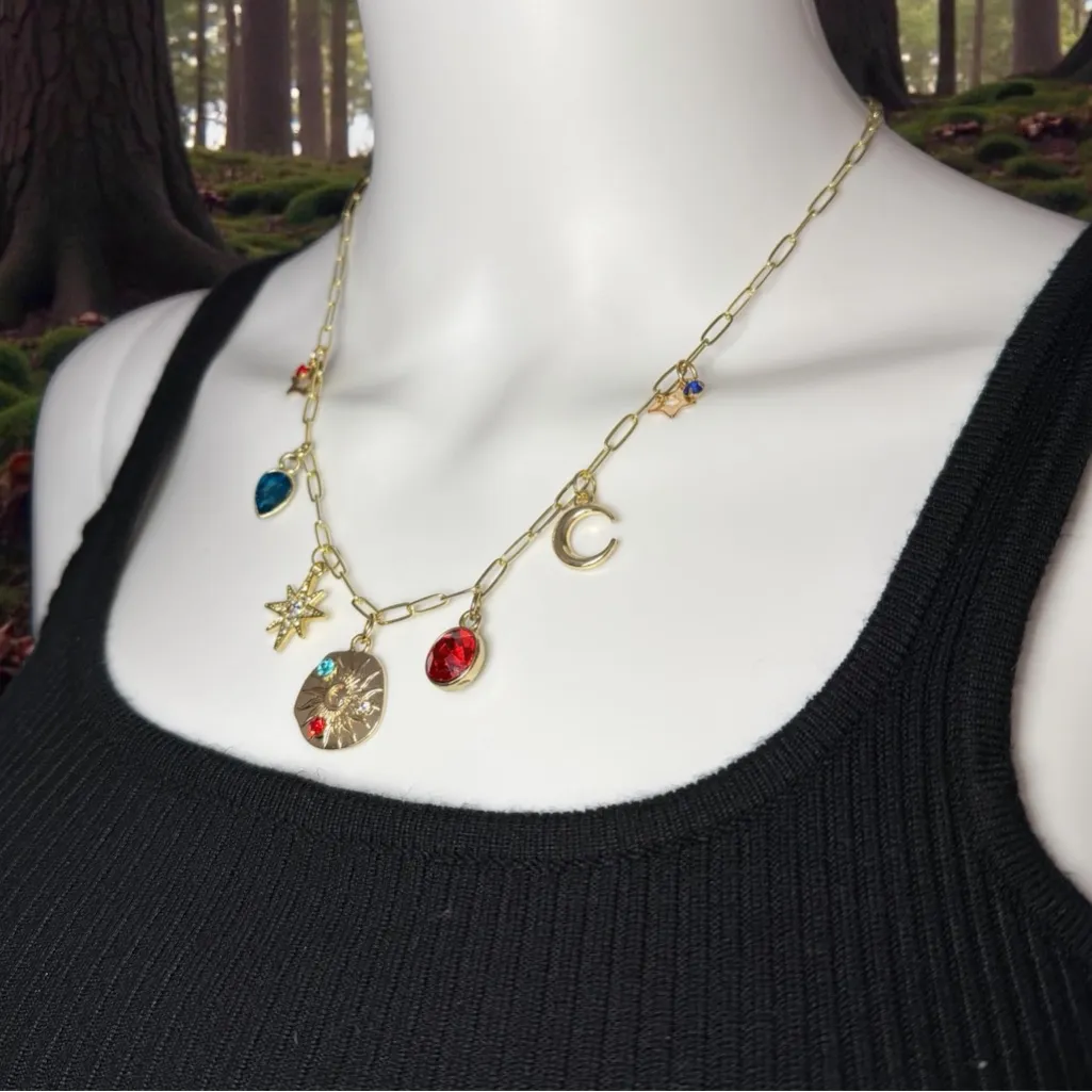 🪄☀️ Sun Spell Charm Necklace 🪄☀️ - Image 3