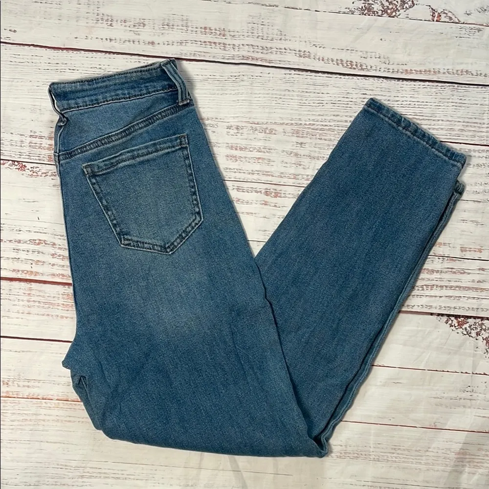 Abound  Blue High Rise Jeans Classic Style - Image 5